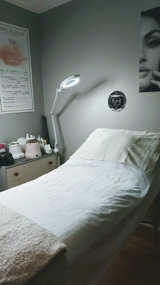 Espace de soin chaleureux de Célin'Esthétique